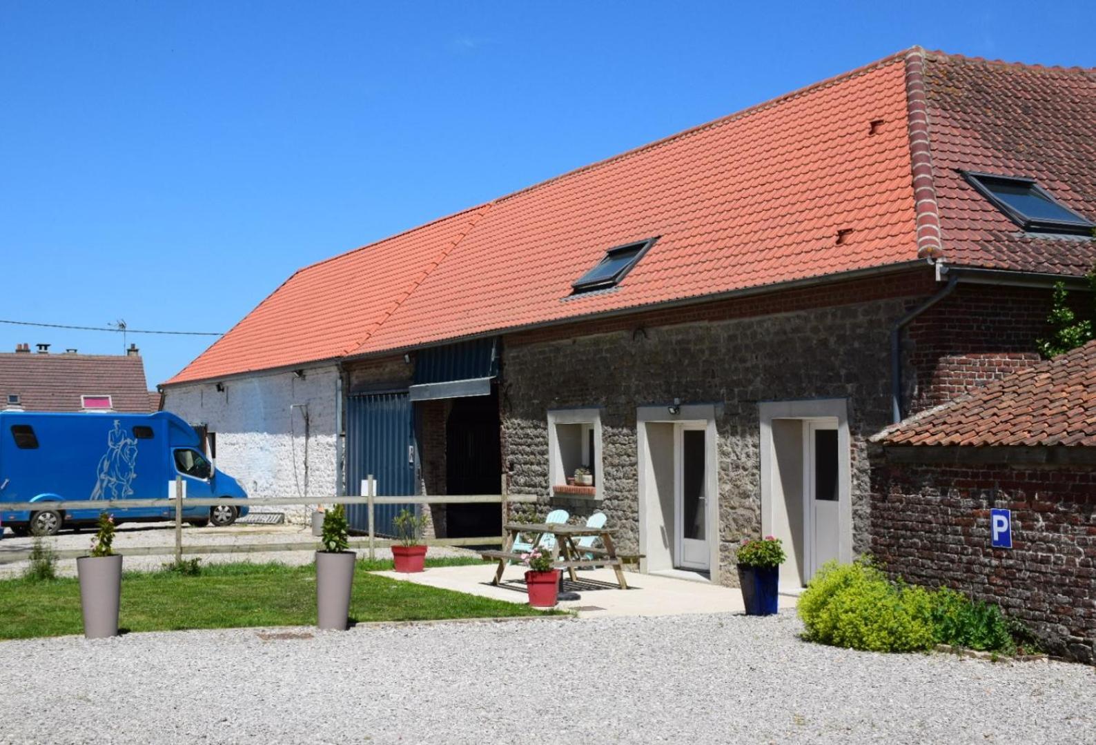 Le Clos De L'Angley Gites Et Ecurie Caffiers Exterior photo